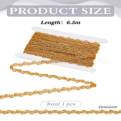 6.5M Filigree Polyester Lace Trim&nbsp;OCOR-LP0001-11B