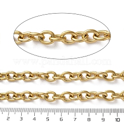 304 Stainless Steel Rolo Chains&nbsp;CHS-R020-08G-07