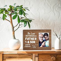 Father's Day Wood Photo Frame Stands&nbsp;ODIS-WH20006-004