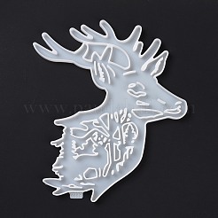 Christmas Reindeer Pendant Silicone Molds&nbsp;LS-DIY-K051-11