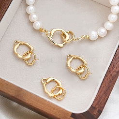 Brass Connector Charms&nbsp;BAPE-PW0002-01G