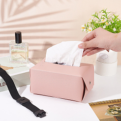 Imitation Leather Tissue Boxes for Car Seat Back&nbsp;AJEW-WH0347-14B