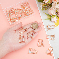 20Pcs Alloy Crystal Rhinestone Connector Charms&nbsp;FIND-PH0060-35