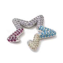 Colorful Rhinestone Star Cuff Earrings&nbsp;EJEW-D059-06P-01
