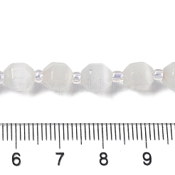 White Cat Eye Beads Strands&nbsp;G-Q169-F10-01