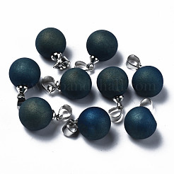 Natural Agate Charms&nbsp;G-Q998-036A