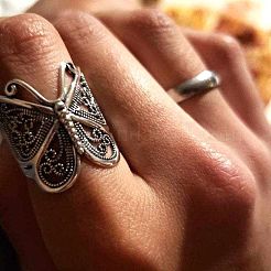 Retro Alloy Adjustable Finger Rings for Women&nbsp;FS-WG84129-02