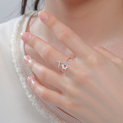 304 Stainless Steel Cuff Open Rings for Couple&nbsp;WGE2839-01