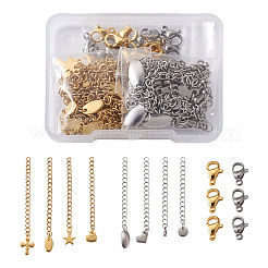 DIY 304 Stainless Steel Jewelry Finding Kits&nbsp;DIY-CD0001-09