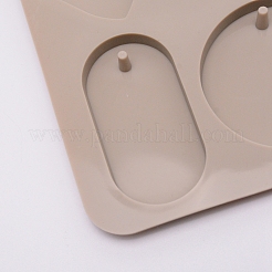 Geometry Silicone Pendant Molds&nbsp;DIY-WH0181-09