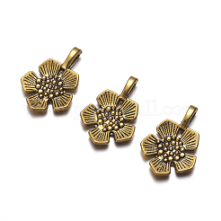 Tibetan Style Alloy Pendants&nbsp;TIBEP-A12063-LF-1