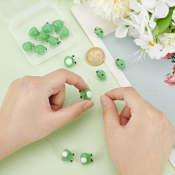15pcs Lampwork Beads&nbsp;LAMP-AR0001-35