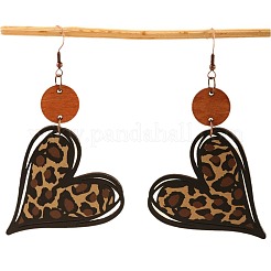 Wood Dangle Earrings&nbsp;FS-WGBC9CC-01