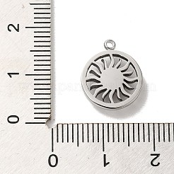 Natural Lapis Lazuli Sun Charms&nbsp;STAS-B074-05P-03