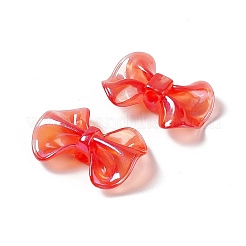 UV Plating Rainbow Iridescent Acrylic Beads&nbsp;PACR-M003-12D