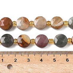 Natural Picture Jasper Beads Strands&nbsp;G-G271-C04-10mm