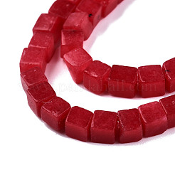 Natural White Jade Beads Strands&nbsp;G-N326-147C
