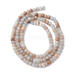 Natural Angelite Beads Strands&nbsp;G-K366-F02-4x3mm