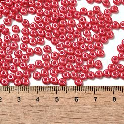 Baking Paint Luster Glass Seed Beads&nbsp;SEED-B001-04A-04