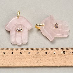 Natural Rose Quartz Carved Pendants&nbsp;GG-CBA4625-03G-05