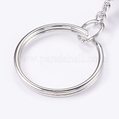 Natural Unakite Keychain&nbsp;KEYC-P041-A01