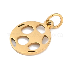 Ion Plating(IP) 304 Stainless Steel Charms&nbsp;STAS-R135-13G