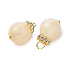 Natural Golden Silk Jade Pendants&nbsp;PALLOY-JF05884