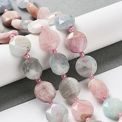 Natural Morganite Beads Strands&nbsp;G-NH0004-019