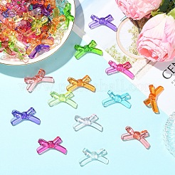 100Pcs 10 Colors Transparent Acrylic Beads&nbsp;TACR-YW0003-32