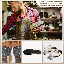 Rubber Heel Plates&nbsp;FIND-WH0126-813