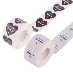 2Rolls 2 Colors Heart with Thank You Roll Stickers&nbsp;DIY-TA0013-57
