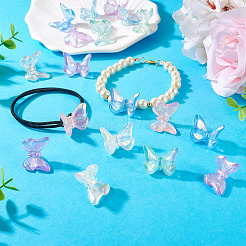 20Pcs Transparent Acrylic Beads&nbsp;OACR-TA0003-82