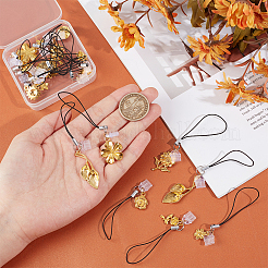 20Pcs 10 Style Alloy Mobile Straps&nbsp;HJEW-OC00114