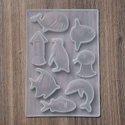 DIY Marine Animal Molds&nbsp;AJEW-U021-01