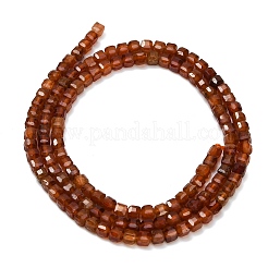 Natural Orange Garnet Beads Strands&nbsp;LS-G-C262-C09-3mm