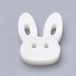 Bunny Natural Freshwater Shell Beads&nbsp;SHEL-T007-18