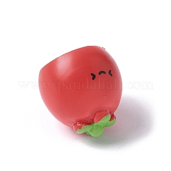 Resin Vegetable Figurines Ornament&nbsp;DJEW-E014-01F