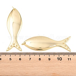 Brass Pendants&nbsp;KK-P353-11G-01