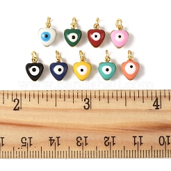 26Pcs Brass Enamel Charms&nbsp;KK-FS0001-68