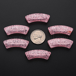 Transparent Crackle Acrylic Beads&nbsp;CACR-S009-001B-N26