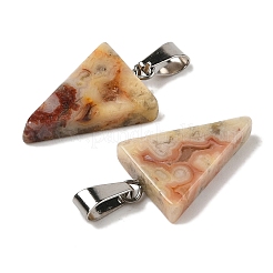 Natural Crazy Agate Pendants&nbsp;G-B127-04P-14