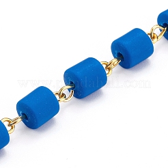 Handmade Polymer Clay Beaded Chain&nbsp;AJEW-JB00926-03