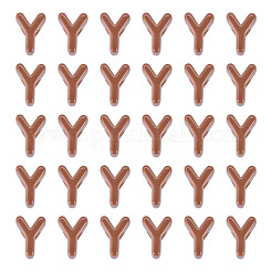 Opaque Acrylic European Beads&nbsp;LS-OACR-TAC0019-006Y