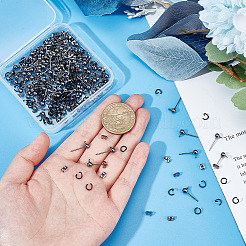 100Pcs Iron Ball Stud Earring Findings&nbsp;KK-UN0001-33