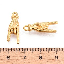 304 Stainless Steel Pendants&nbsp;STAS-T065-21A-G