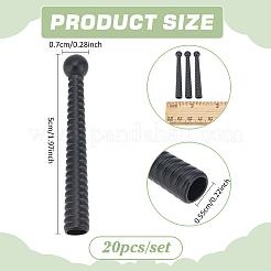 20Pcs Alloy Cord Ends&nbsp;FIND-NB0005-35EB