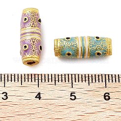 Alloy Enamel Beads&nbsp;ENAM-M008-08G