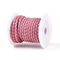 Hollow Braided Cowhide Leather Cord&nbsp;NWIR-ZX002-01B