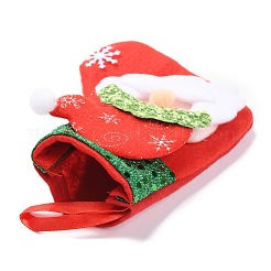 Cloth Hanging Christmas Stocking&nbsp;HJEW-B003-01