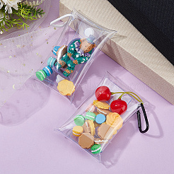 4Pcs 2 Colors Transparent PVC Doll Storage Bags&nbsp;ABAG-DC0001-07